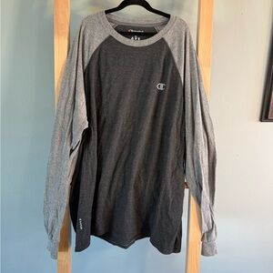 Champion Men's Two-Tone Long Sleeve Shirt